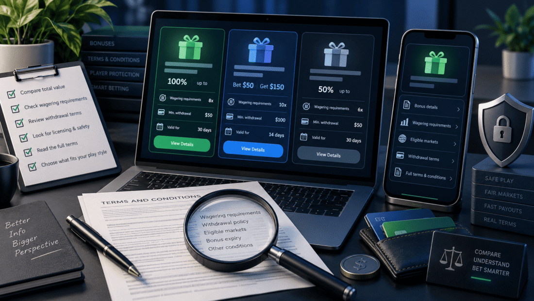 How to Compare Sportsbook Bonuses Beyond the Headline Offer